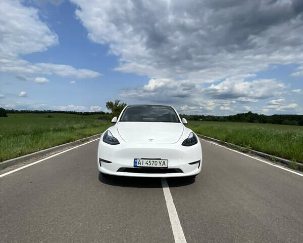 Белый Тесла Model Y, объемом двигателя 0 л и пробегом 76 тыс. км за 24900 $, фото 4 на Automoto.ua