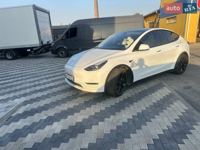 Тесла Model Y 2022 у Києві на Automoto.ua Білий Тесла Model Y, об'ємом двигуна 0 л та пробігом 25 тис. км за 35500 $, фото 44 на Automoto.ua