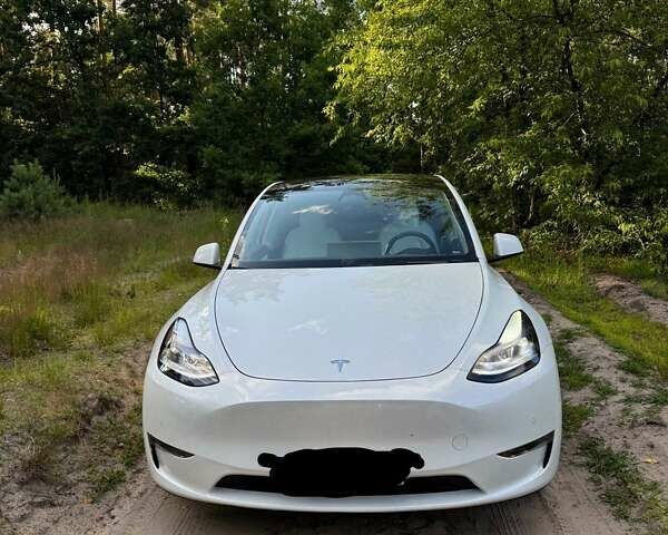 Тесла Model Y 2022 в Киеве на Automoto.ua Белый Тесла Model Y, объемом двигателя 0 л и пробегом 57 тыс. км за 25950 $, фото 1 на Automoto.ua