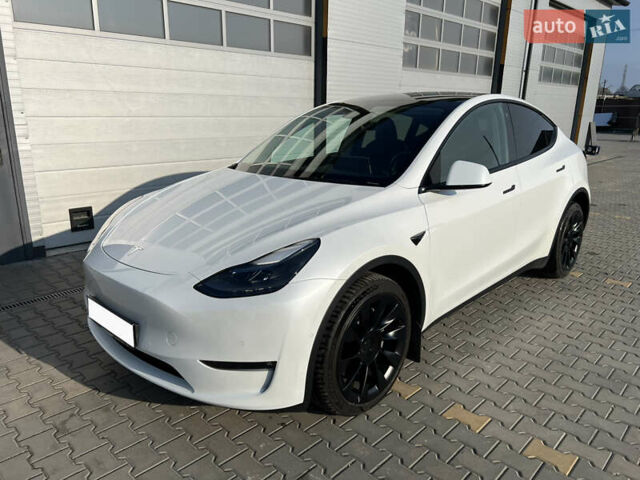 Тесла Model Y 2022 в Одессе на Automoto.ua Белый Тесла Model Y, объемом двигателя 0 л и пробегом 12 тыс. км за 44900 $, фото 4 на Automoto.ua
