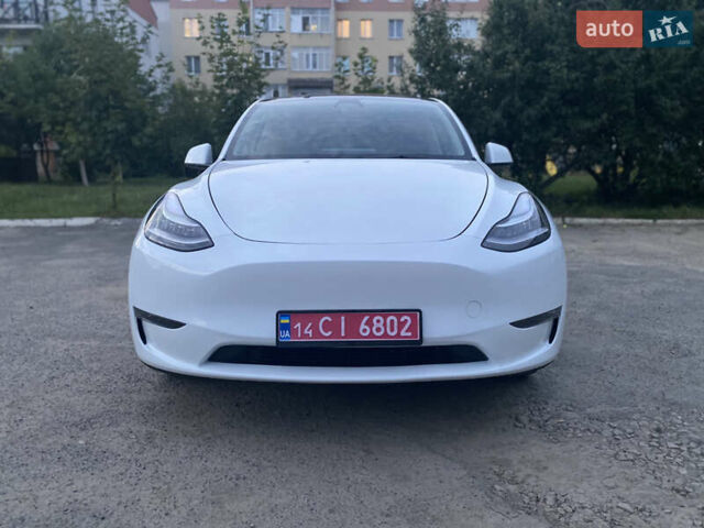 Белый Тесла Model Y, объемом двигателя 0 л и пробегом 58 тыс. км за 24000 $, фото 16 на Automoto.ua