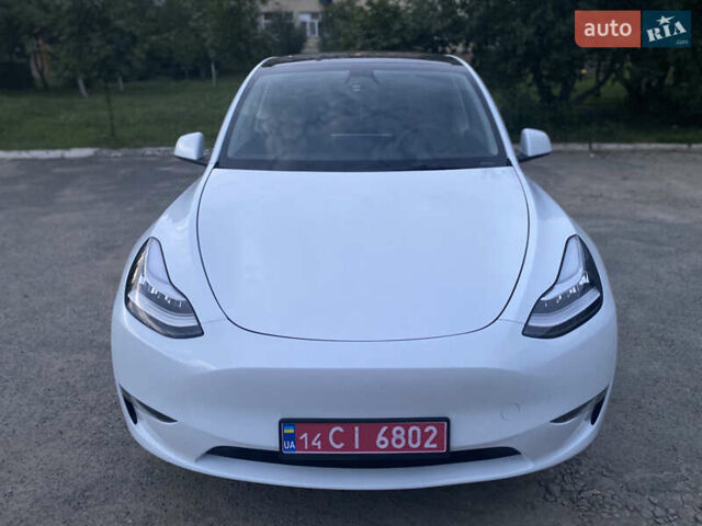 Белый Тесла Model Y, объемом двигателя 0 л и пробегом 58 тыс. км за 24000 $, фото 11 на Automoto.ua