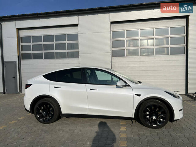 Белый Тесла Model Y, объемом двигателя 0 л и пробегом 12 тыс. км за 44900 $, фото 1 на Automoto.ua