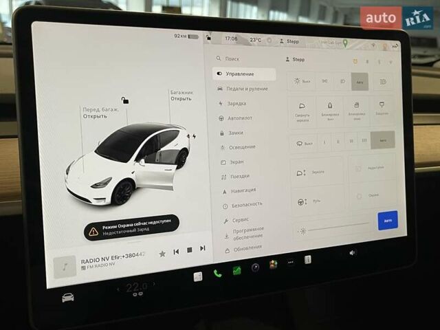 Белый Тесла Model Y, объемом двигателя 0 л и пробегом 14 тыс. км за 47800 $, фото 13 на Automoto.ua