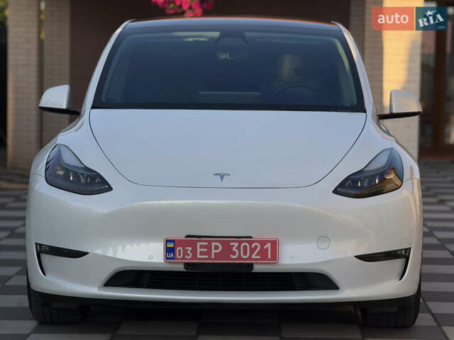 Белый Тесла Model Y, объемом двигателя 0 л и пробегом 59 тыс. км за 28950 $, фото 6 на Automoto.ua