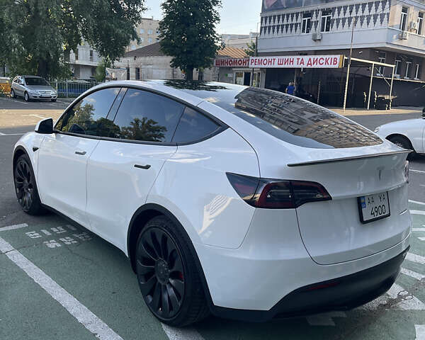 Белый Тесла Model Y, объемом двигателя 0 л и пробегом 25 тыс. км за 31500 $, фото 5 на Automoto.ua