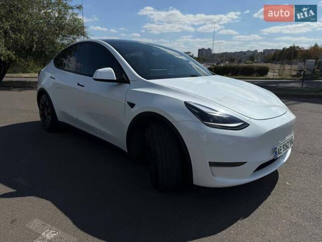 Білий Тесла Model Y, об'ємом двигуна 0 л та пробігом 56 тис. км за 26000 $, фото 11 на Automoto.ua