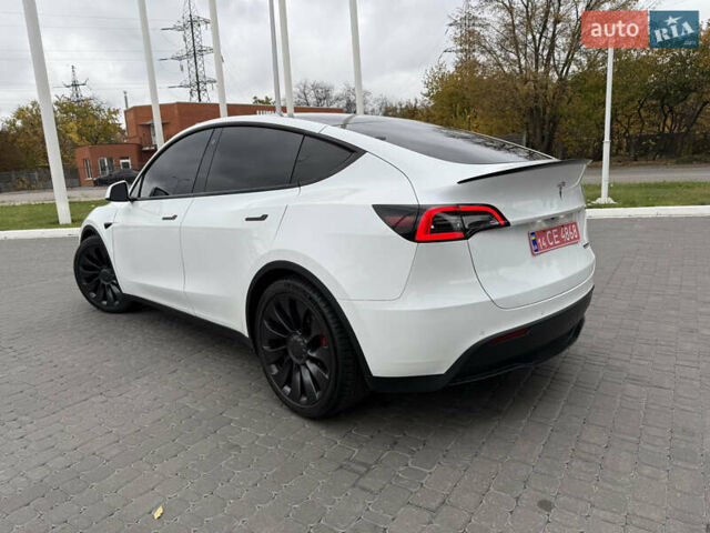 Білий Тесла Model Y, об'ємом двигуна 0 л та пробігом 38 тис. км за 28500 $, фото 5 на Automoto.ua