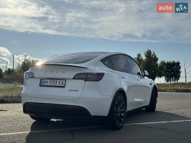 Белый Тесла Model Y, объемом двигателя 0 л и пробегом 51 тыс. км за 31000 $, фото 11 на Automoto.ua
