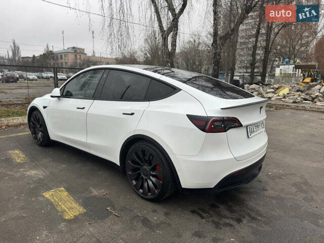 Білий Тесла Model Y, об'ємом двигуна 0 л та пробігом 83 тис. км за 26400 $, фото 3 на Automoto.ua
