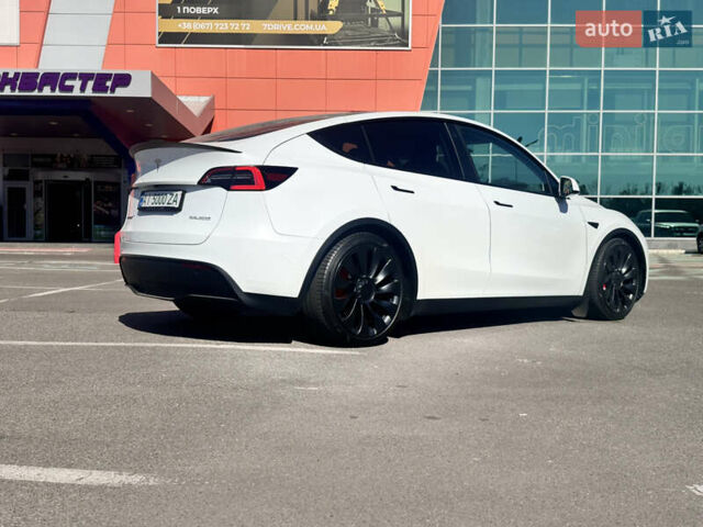 Белый Тесла Model Y, объемом двигателя 0 л и пробегом 44 тыс. км за 43500 $, фото 7 на Automoto.ua
