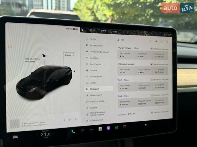 Белый Тесла Model Y, объемом двигателя 0 л и пробегом 5 тыс. км за 45600 $, фото 6 на Automoto.ua