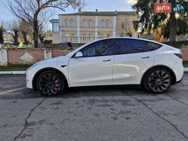 Білий Тесла Model Y, об'ємом двигуна 0 л та пробігом 97 тис. км за 24000 $, фото 2 на Automoto.ua