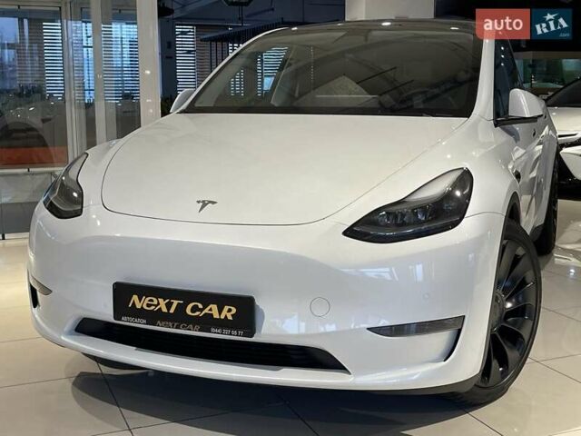 Белый Тесла Model Y, объемом двигателя 0 л и пробегом 14 тыс. км за 47800 $, фото 3 на Automoto.ua