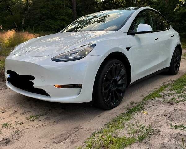 Тесла Model Y 2022 в Киеве на Automoto.ua Белый Тесла Model Y, объемом двигателя 0 л и пробегом 57 тыс. км за 25950 $, фото 2 на Automoto.ua