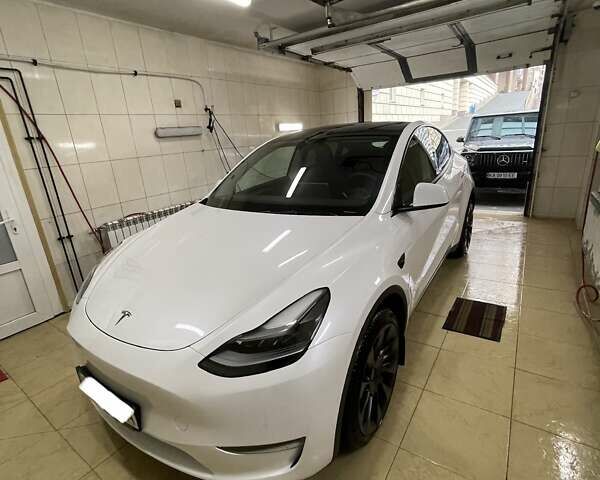 Белый Тесла Model Y, объемом двигателя 0 л и пробегом 10 тыс. км за 45500 $, фото 23 на Automoto.ua