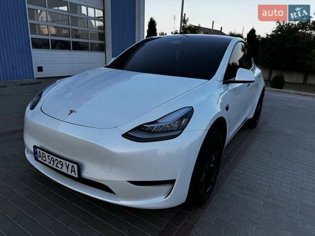 Белый Тесла Model Y, объемом двигателя 0 л и пробегом 59 тыс. км за 28800 $, фото 80 на Automoto.ua