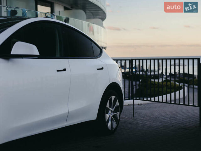 Белый Тесла Model Y, объемом двигателя 0 л и пробегом 45 тыс. км за 28900 $, фото 6 на Automoto.ua