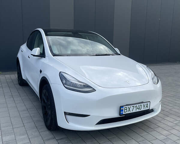 Белый Тесла Model Y, объемом двигателя 0 л и пробегом 38 тыс. км за 31000 $, фото 15 на Automoto.ua