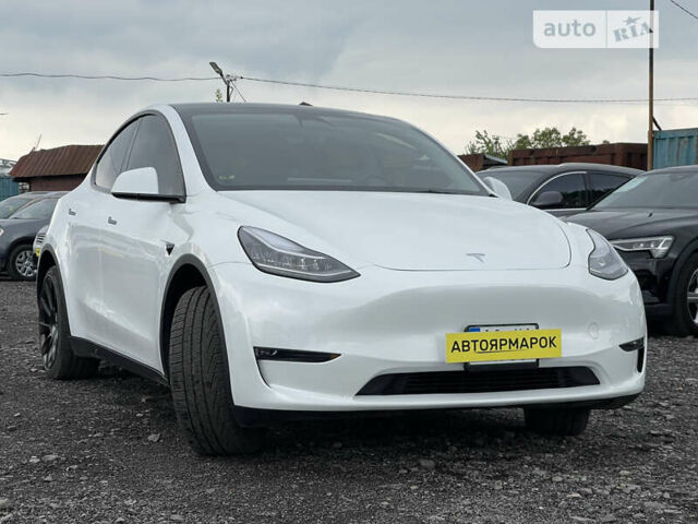 Белый Тесла Model Y, объемом двигателя 0 л и пробегом 16 тыс. км за 36990 $, фото 14 на Automoto.ua