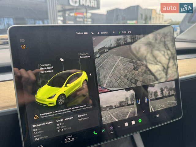 Білий Тесла Model Y, об'ємом двигуна 0 л та пробігом 100 тис. км за 23999 $, фото 19 на Automoto.ua