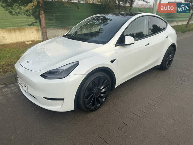 Белый Тесла Model Y, объемом двигателя 0 л и пробегом 86 тыс. км за 24500 $, фото 10 на Automoto.ua