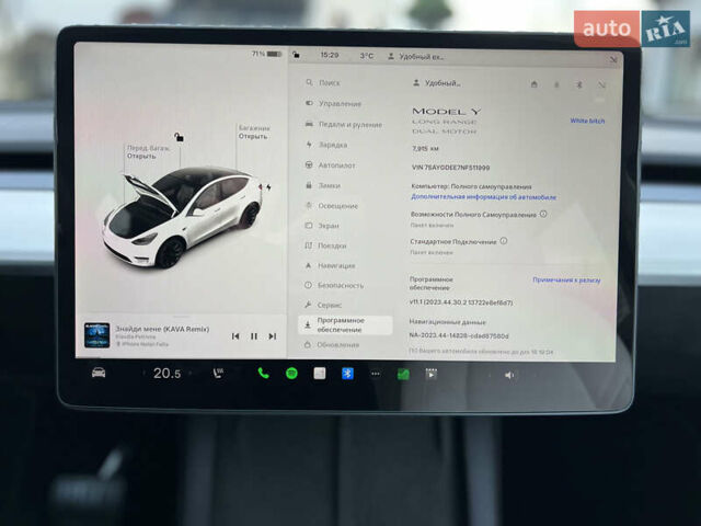 Белый Тесла Model Y, объемом двигателя 0 л и пробегом 21 тыс. км за 26200 $, фото 12 на Automoto.ua