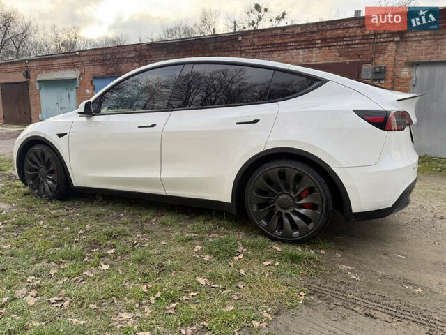 Белый Тесла Model Y, объемом двигателя 0 л и пробегом 50 тыс. км за 39900 $, фото 4 на Automoto.ua