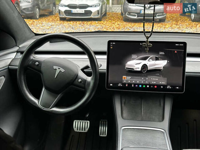 Белый Тесла Model Y, объемом двигателя 0 л и пробегом 57 тыс. км за 32000 $, фото 10 на Automoto.ua