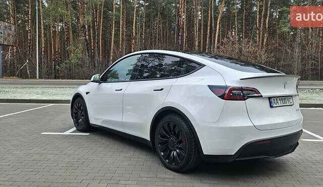 Белый Тесла Model Y, объемом двигателя 0 л и пробегом 59 тыс. км за 31500 $, фото 6 на Automoto.ua