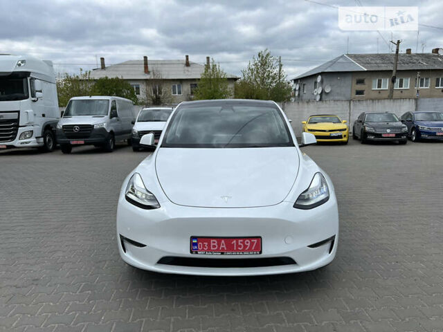 Білий Тесла Model Y, об'ємом двигуна 0 л та пробігом 14 тис. км за 28500 $, фото 1 на Automoto.ua