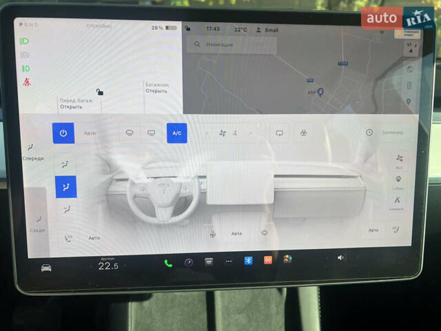 Белый Тесла Model Y, объемом двигателя 0 л и пробегом 55 тыс. км за 29900 $, фото 17 на Automoto.ua