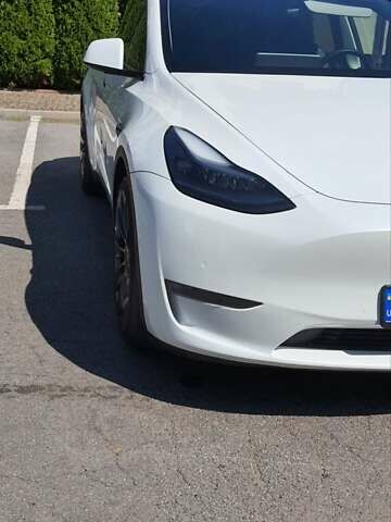 Белый Тесла Model Y, объемом двигателя 0 л и пробегом 62 тыс. км за 30700 $, фото 18 на Automoto.ua