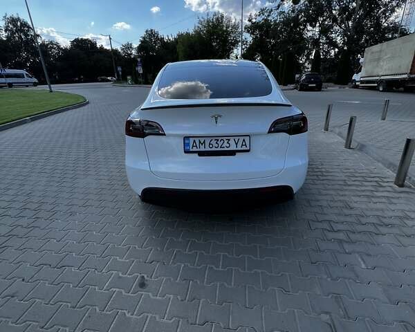Белый Тесла Model Y, объемом двигателя 0 л и пробегом 59 тыс. км за 27999 $, фото 10 на Automoto.ua