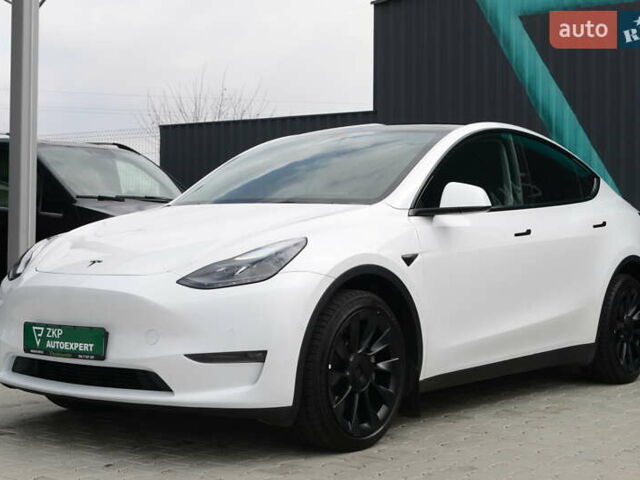 Тесла Model Y 2022 у Мукачеве на Automoto.ua Білий Тесла Model Y, об'ємом двигуна 0 л та пробігом 17 тис. км за 46500 $, фото 4 на Automoto.ua