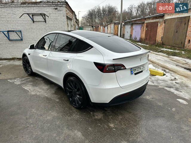 Белый Тесла Model Y, объемом двигателя 0 л и пробегом 38 тыс. км за 44900 $, фото 10 на Automoto.ua