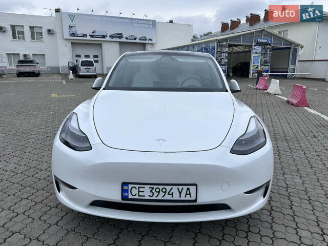 Білий Тесла Model Y, об'ємом двигуна 0 л та пробігом 49 тис. км за 32500 $, фото 38 на Automoto.ua