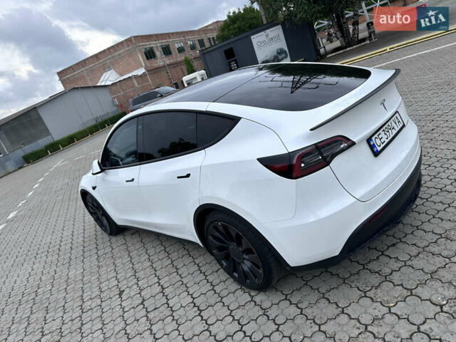 Білий Тесла Model Y, об'ємом двигуна 0 л та пробігом 49 тис. км за 32500 $, фото 44 на Automoto.ua