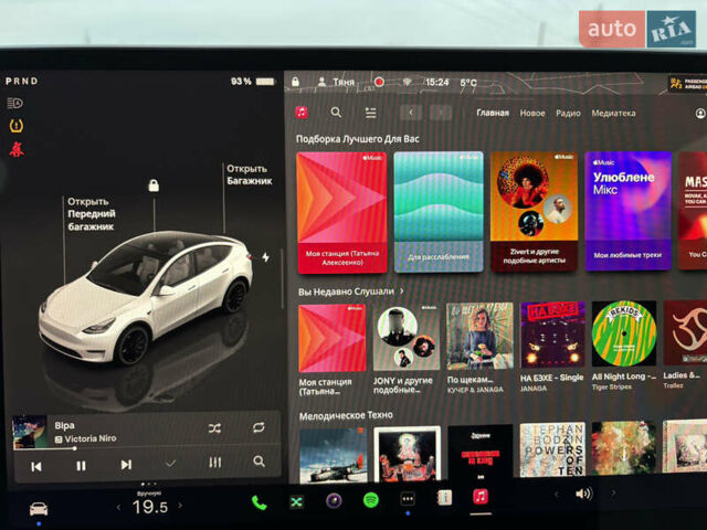 Білий Тесла Model Y, об'ємом двигуна 0 л та пробігом 65 тис. км за 29500 $, фото 19 на Automoto.ua