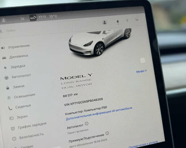 Белый Тесла Model Y, объемом двигателя 0 л и пробегом 69 тыс. км за 17900 $, фото 19 на Automoto.ua