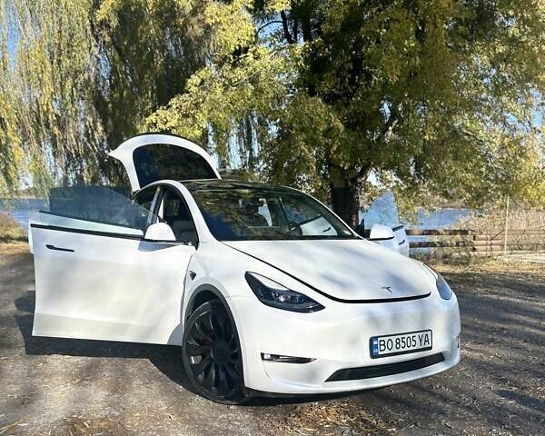Білий Тесла Model Y, об'ємом двигуна 0 л та пробігом 62 тис. км за 29700 $, фото 10 на Automoto.ua