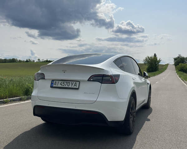 Белый Тесла Model Y, объемом двигателя 0 л и пробегом 76 тыс. км за 24900 $, фото 7 на Automoto.ua