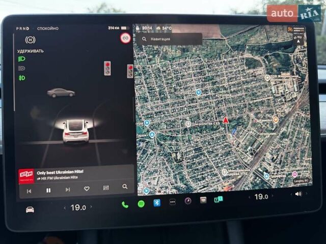 Белый Тесла Model Y, объемом двигателя 0 л и пробегом 59 тыс. км за 28800 $, фото 61 на Automoto.ua