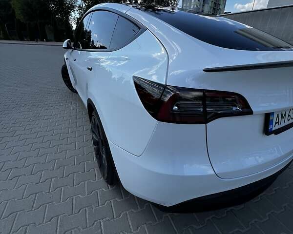 Белый Тесла Model Y, объемом двигателя 0 л и пробегом 59 тыс. км за 27999 $, фото 11 на Automoto.ua