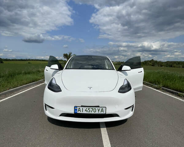 Белый Тесла Model Y, объемом двигателя 0 л и пробегом 76 тыс. км за 24900 $, фото 36 на Automoto.ua