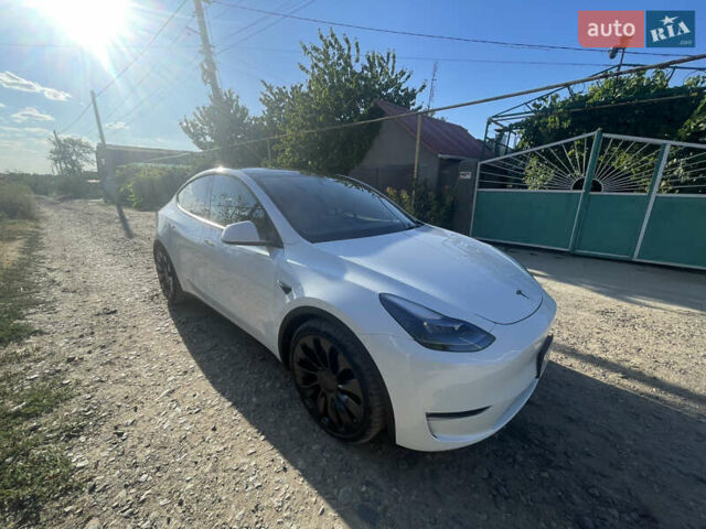Белый Тесла Model Y, объемом двигателя 0 л и пробегом 52 тыс. км за 25500 $, фото 11 на Automoto.ua
