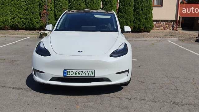 Белый Тесла Model Y, объемом двигателя 0 л и пробегом 62 тыс. км за 30700 $, фото 9 на Automoto.ua