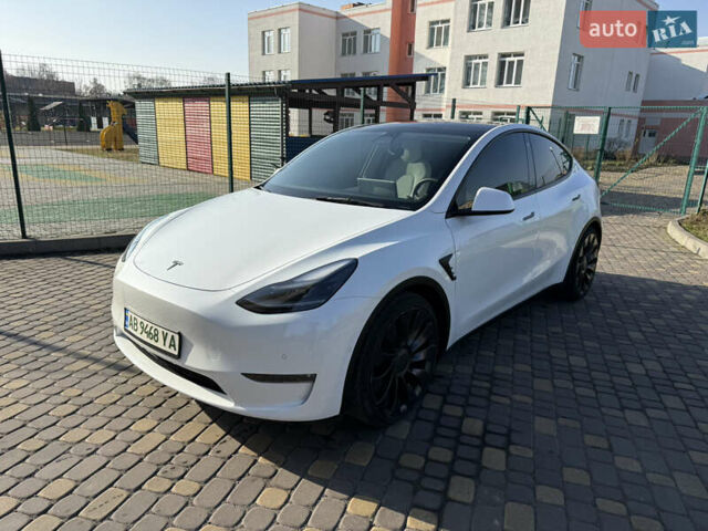 Белый Тесла Model Y, объемом двигателя 0 л и пробегом 102 тыс. км за 26000 $, фото 1 на Automoto.ua