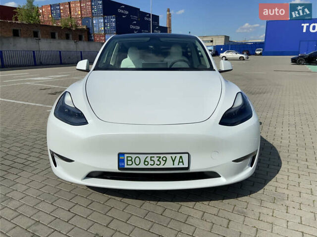 Белый Тесла Model Y, объемом двигателя 0 л и пробегом 39 тыс. км за 24400 $, фото 7 на Automoto.ua