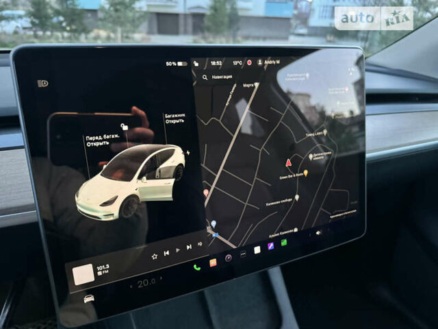Белый Тесла Model Y, объемом двигателя 0 л и пробегом 18 тыс. км за 39500 $, фото 21 на Automoto.ua